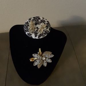 Pendant with Clip on Earrings